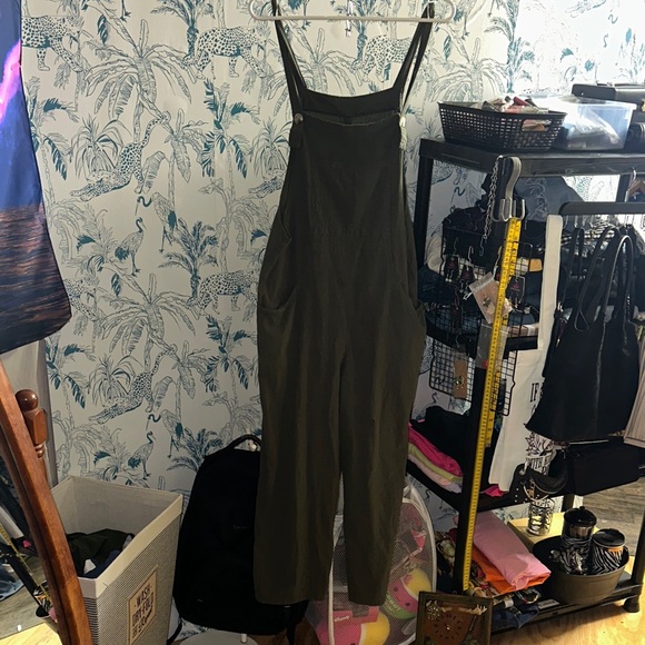 Pants - Stylish Olive Green Women's Jumpsuit